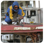 Taller mecánico.